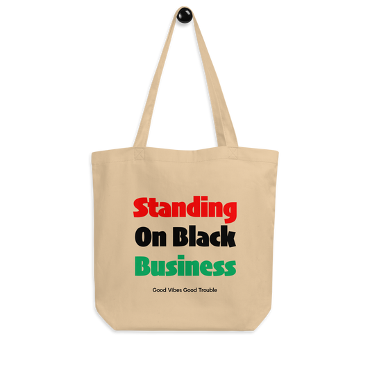 Black Business Tote Bag
