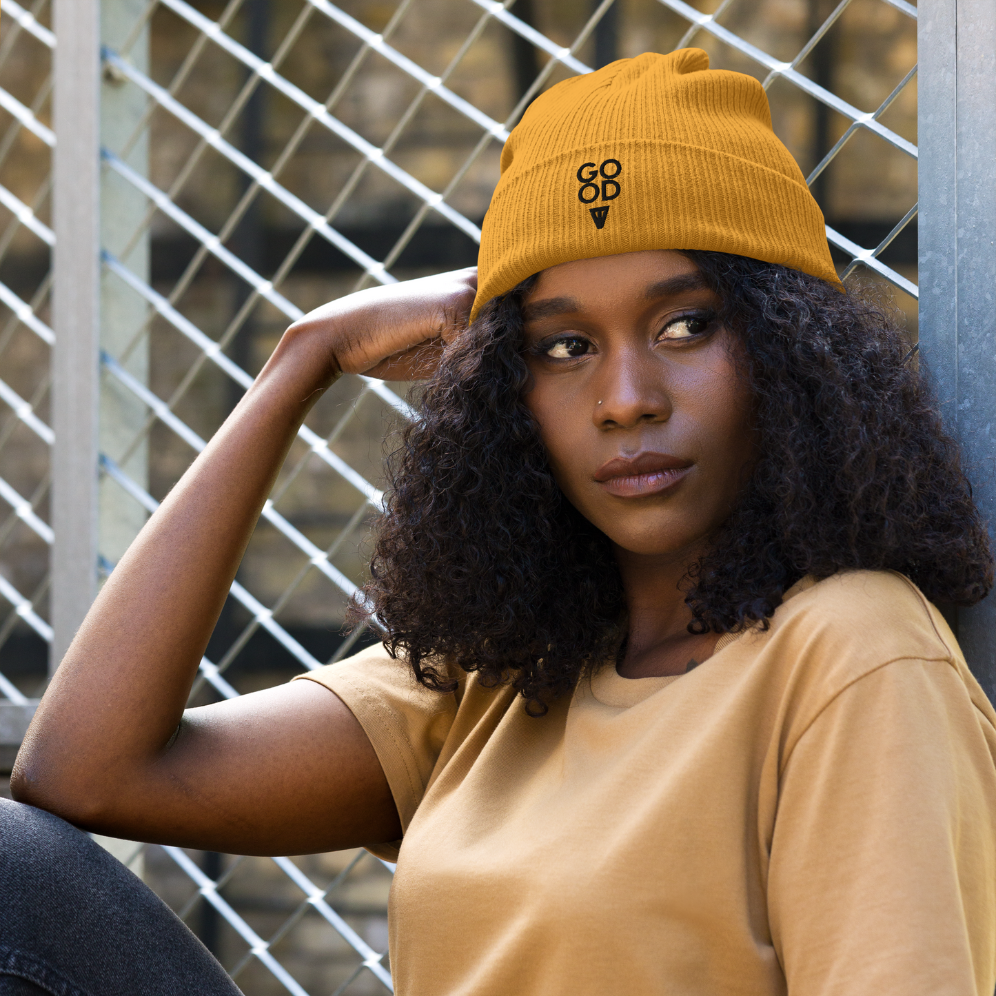Good Vibes Good Trouble Beanie