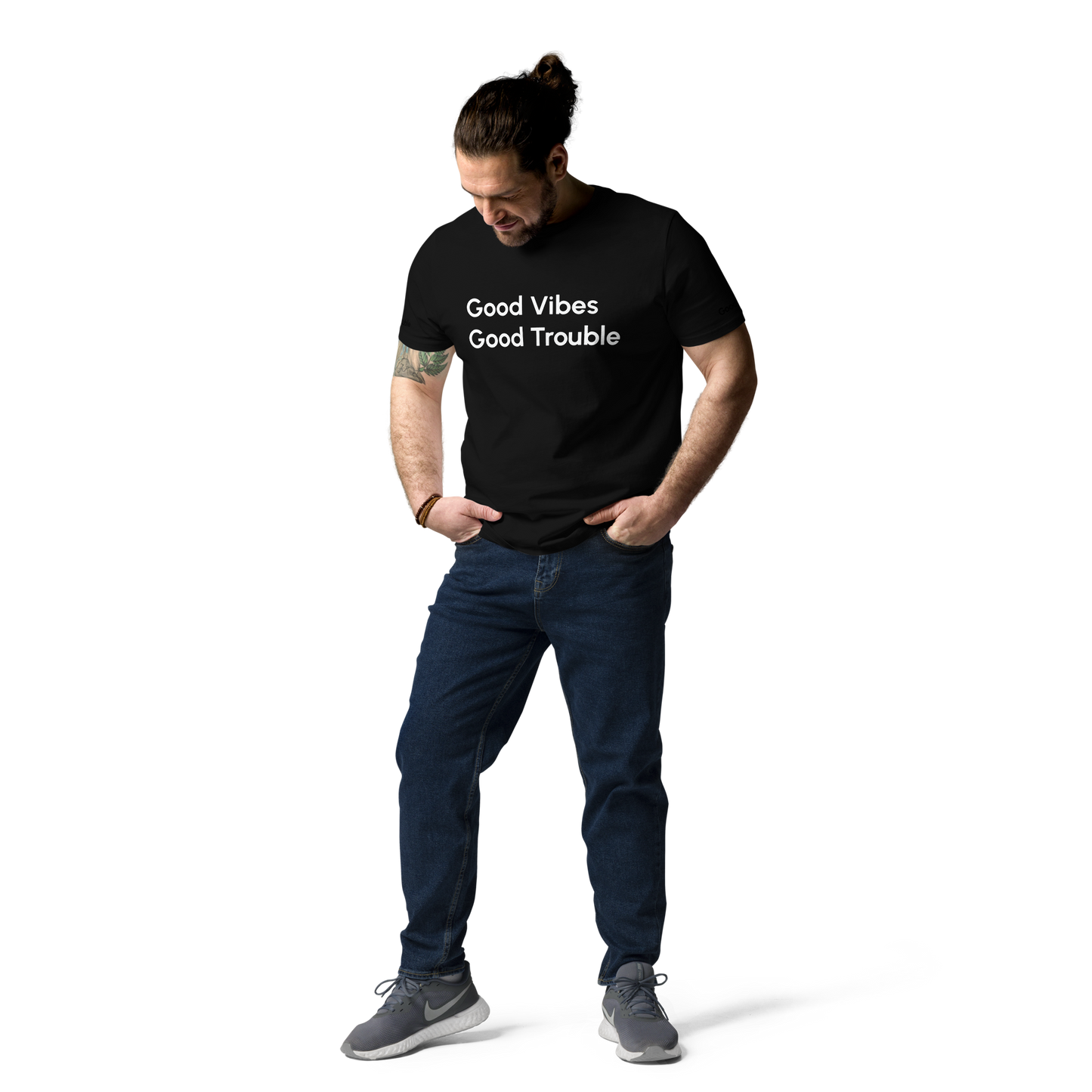 Good Vibes Good Trouble Classic Tee